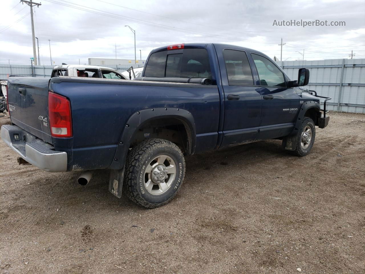 2006 Dodge Ram 2500 St Синий vin: 3D7KS28D76G290835