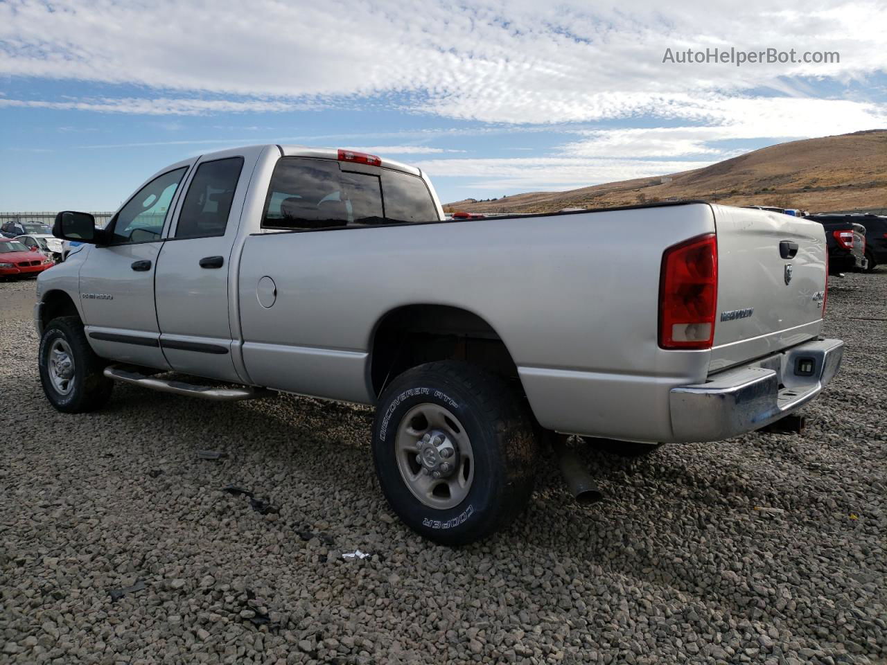 2005 Dodge Ram 2500 St Серебряный vin: 3D7KS28D85G829686