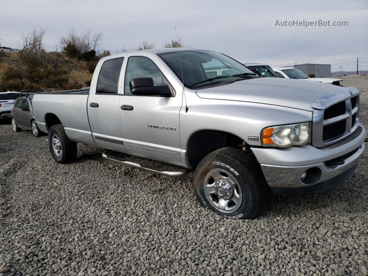 2005 Dodge Ram 2500 St Серебряный vin: 3D7KS28D85G829686