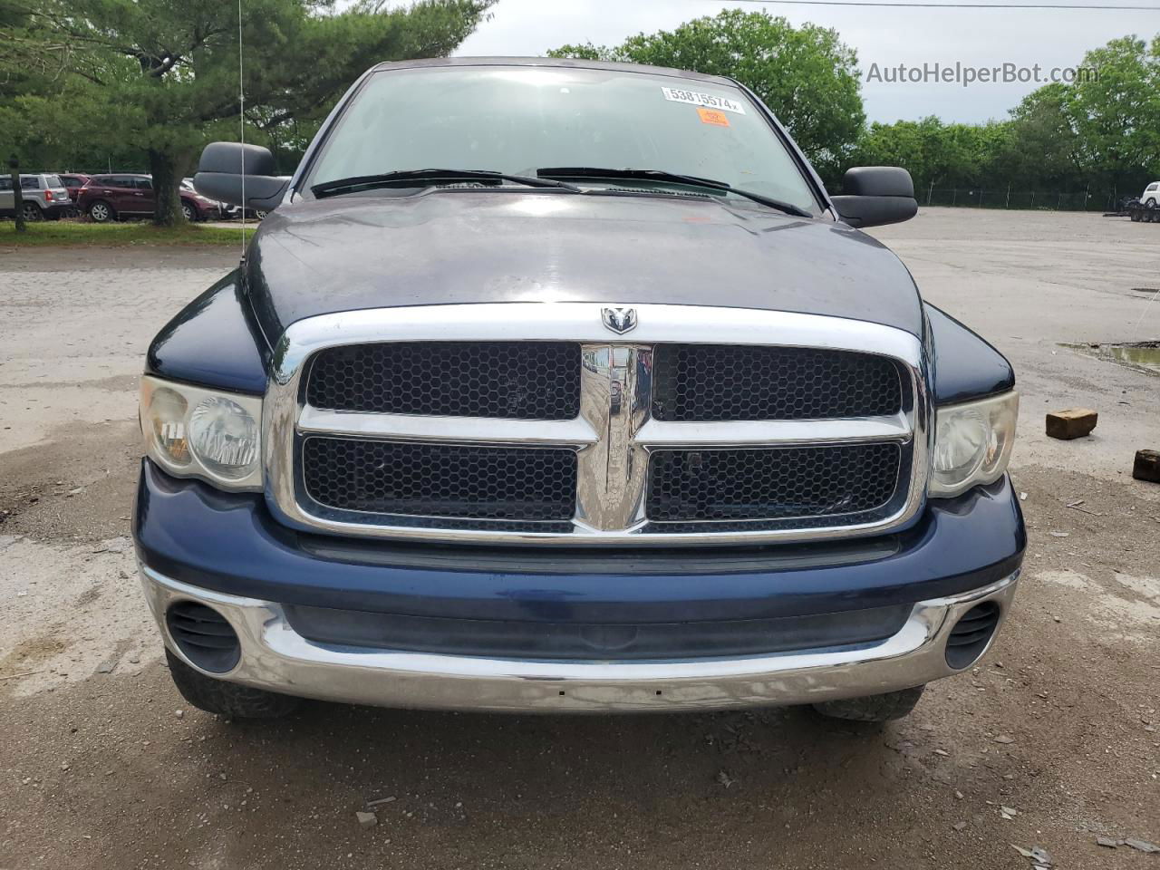 2005 Dodge Ram 2500 St Синий vin: 3D7KS28D95G732805