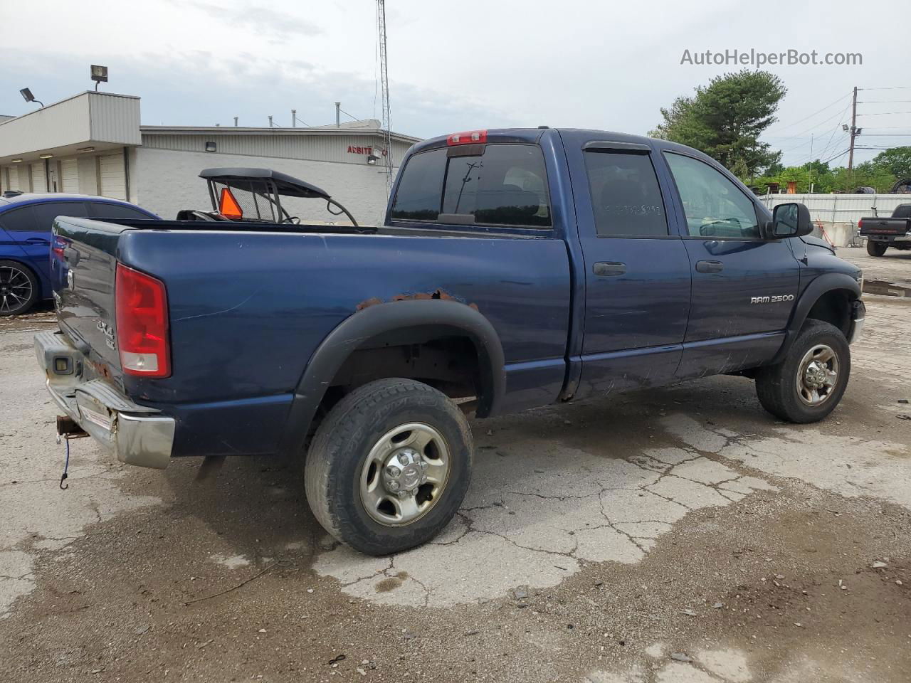 2005 Dodge Ram 2500 St Blue vin: 3D7KS28D95G732805