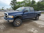 2005 Dodge Ram 2500 St Синий vin: 3D7KS28D95G732805