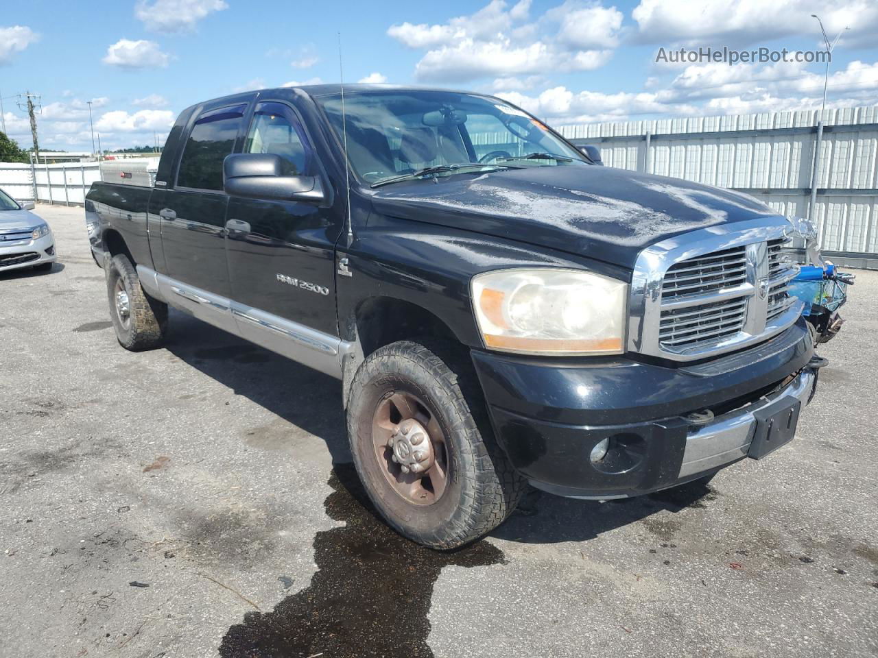 2006 Dodge Ram 2500  Black vin: 3D7KS29C46G163000