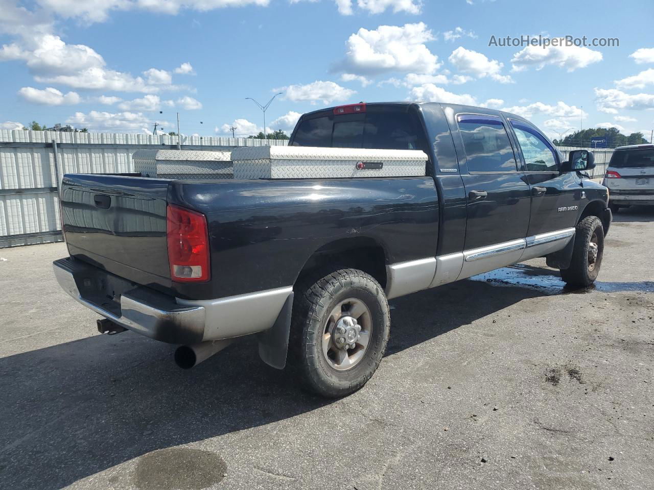 2006 Dodge Ram 2500  Black vin: 3D7KS29C46G163000