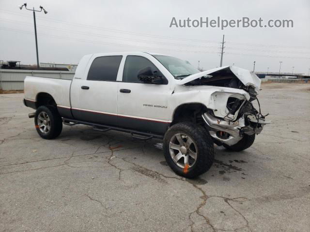 2006 Dodge Ram 2500  White vin: 3D7KS29C46G229707