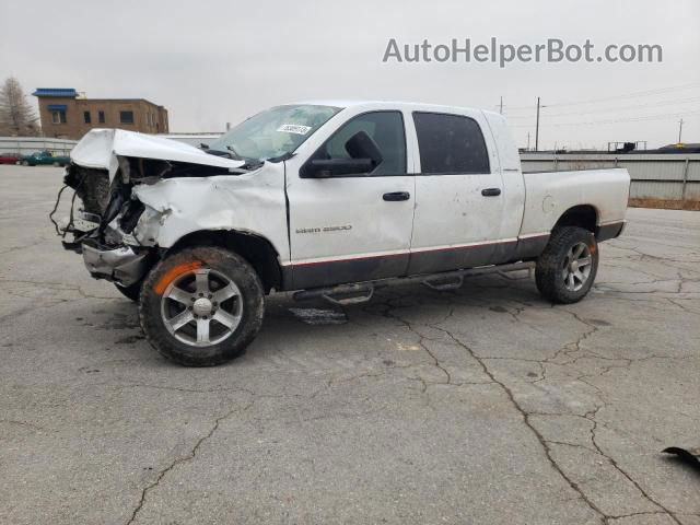 2006 Dodge Ram 2500  White vin: 3D7KS29C46G229707