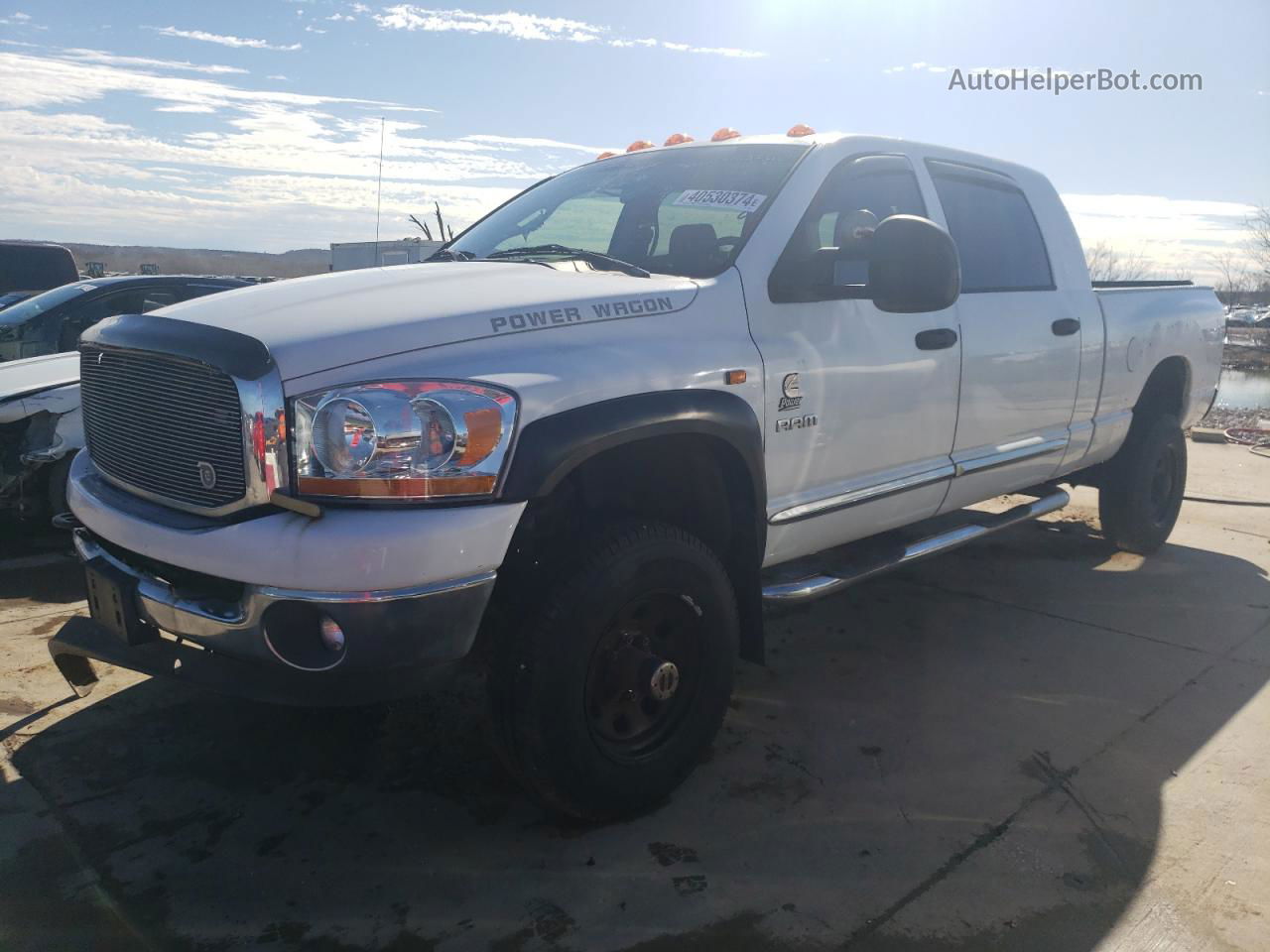 2006 Dodge Ram 2500  White vin: 3D7KS29C96G130056