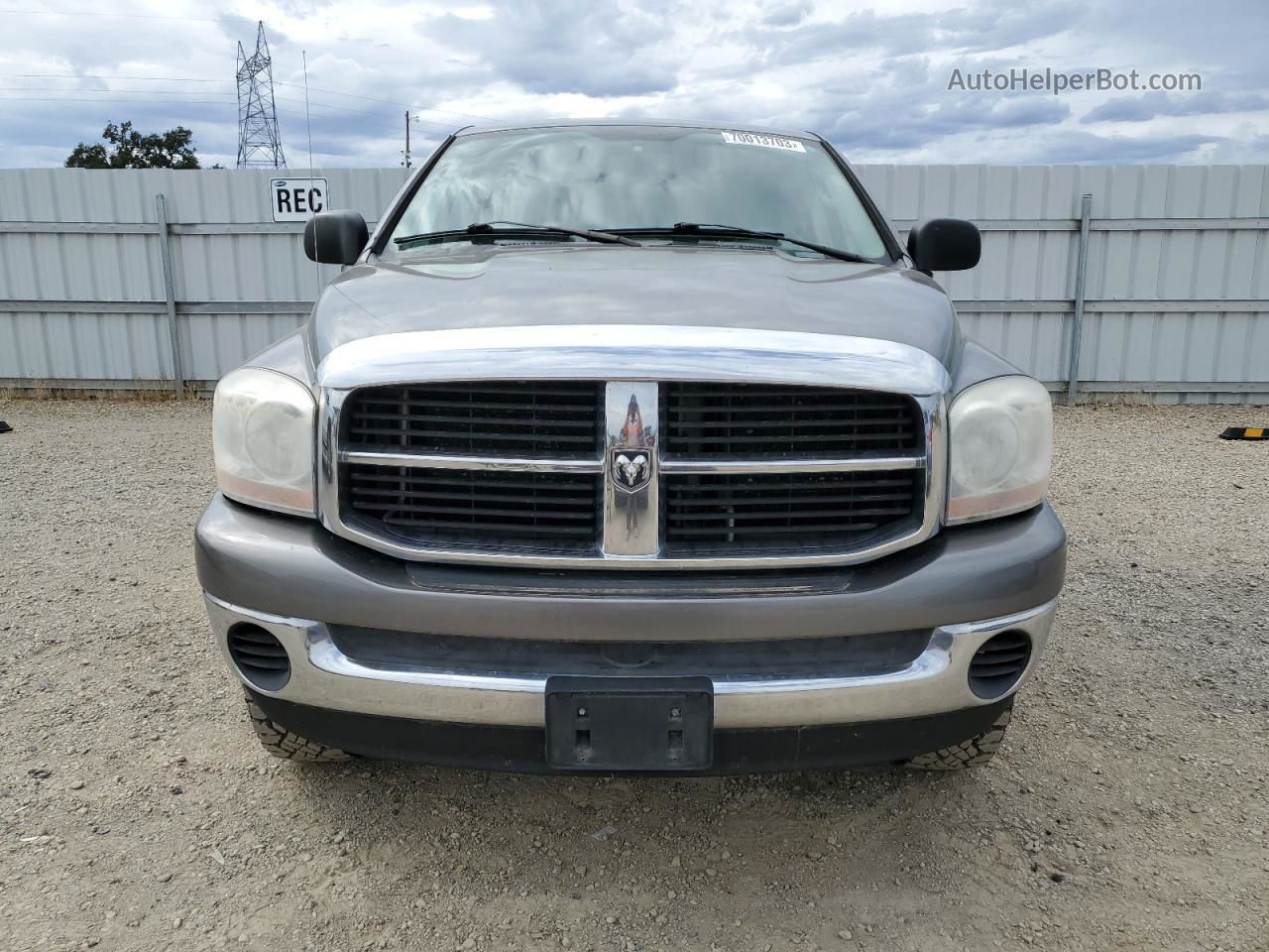 2006 Dodge Ram 2500  Серый vin: 3D7KS29D96G268124