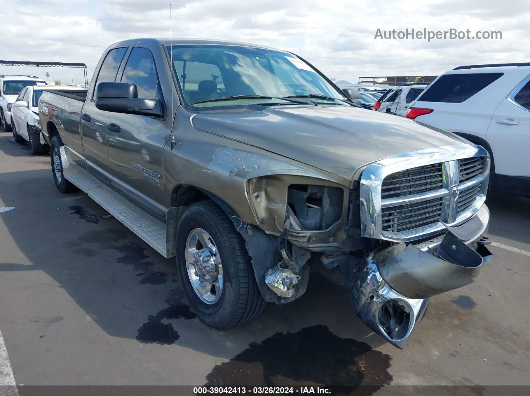 2006 Dodge Ram 3500 Slt/sport Коричневый vin: 3D7LL38C86G172808