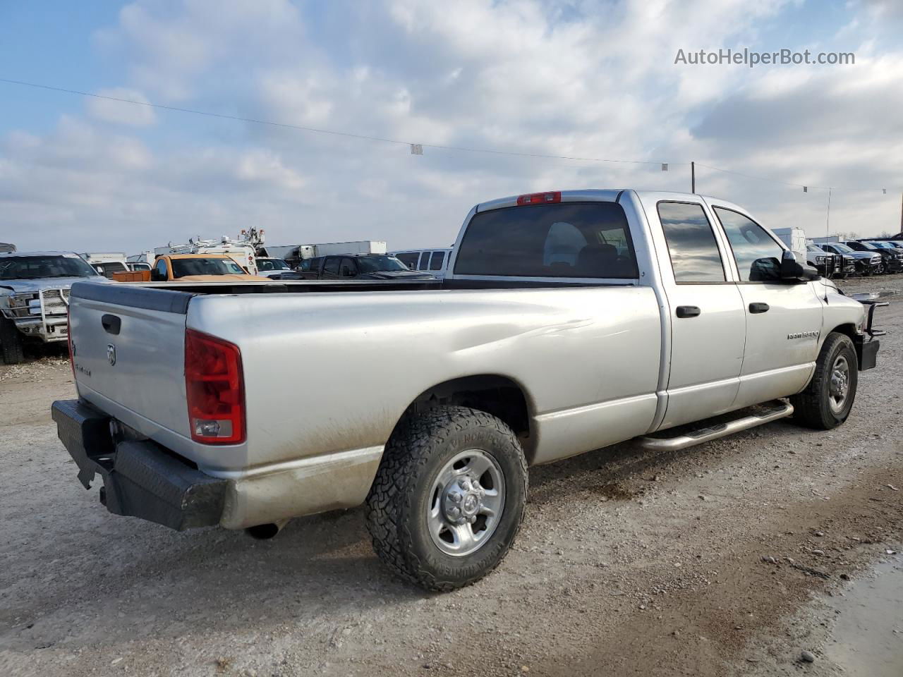 2005 Dodge Ram 3500 St Silver vin: 3D7LR38C55G704402