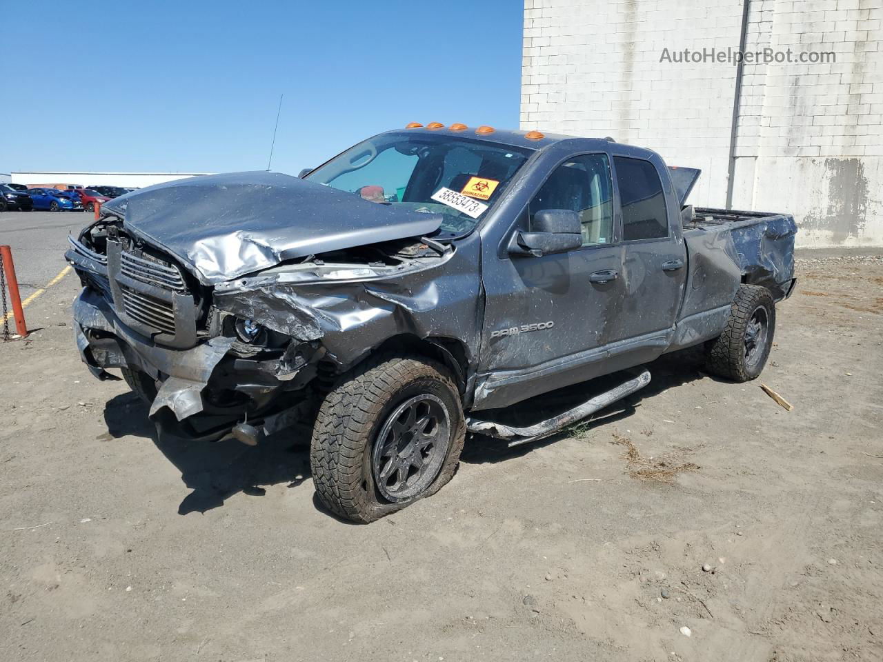 2005 Dodge Ram 3500 St Серый vin: 3D7LS38C35G750945