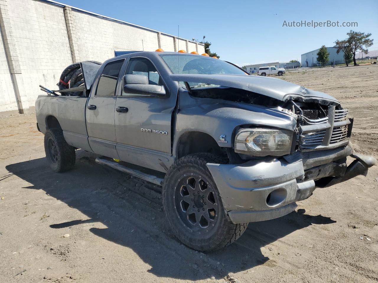 2005 Dodge Ram 3500 St Серый vin: 3D7LS38C35G750945