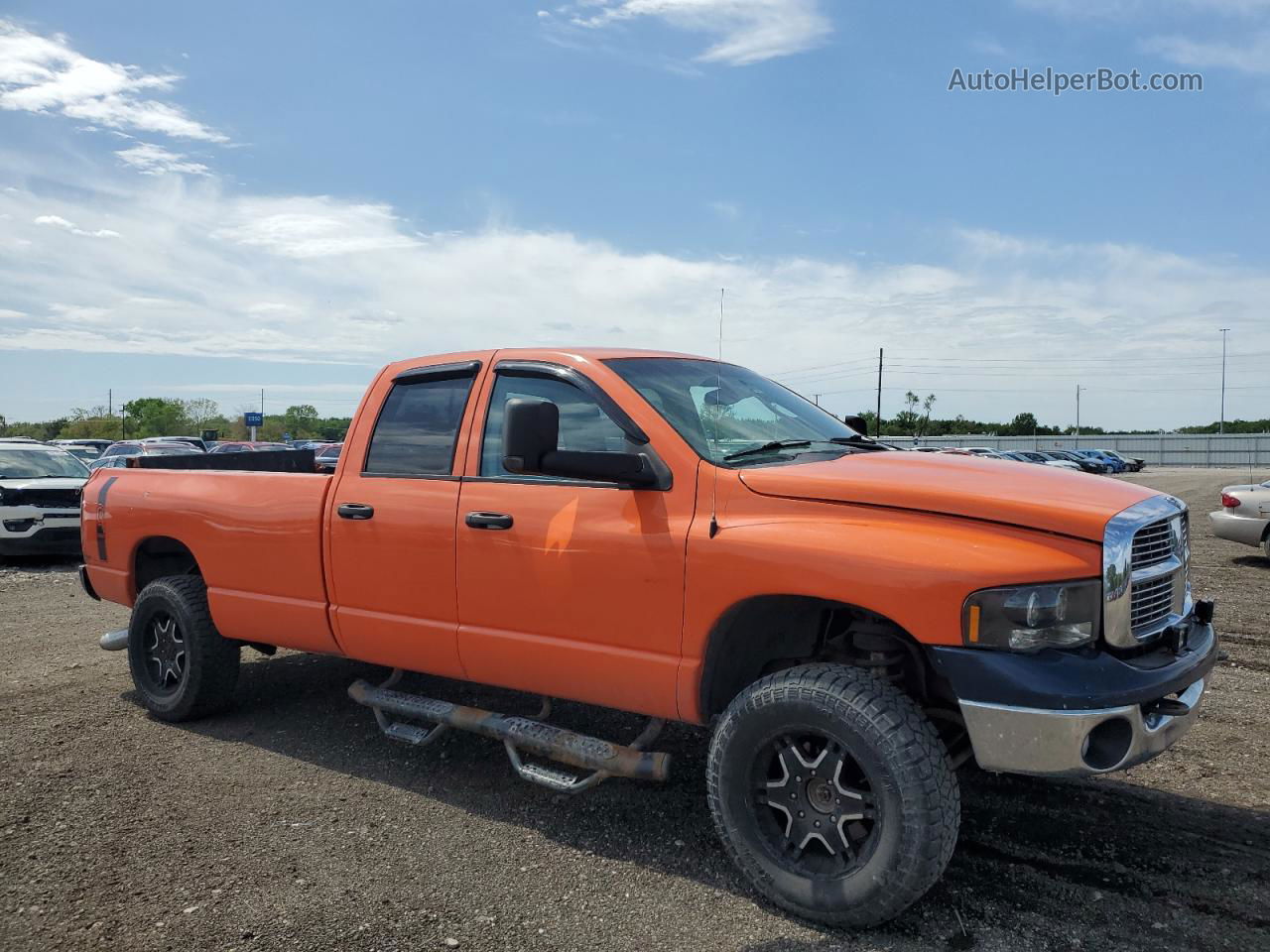 2005 Dodge Ram 3500 St Orange vin: 3D7LS38C95G815801