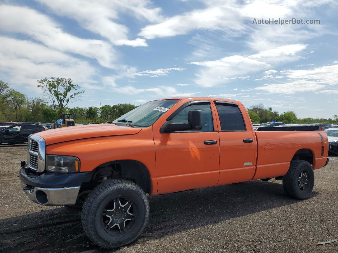 2005 Dodge Ram 3500 St Orange vin: 3D7LS38C95G815801