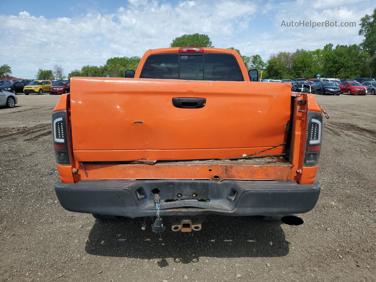 2005 Dodge Ram 3500 St Orange vin: 3D7LS38C95G815801