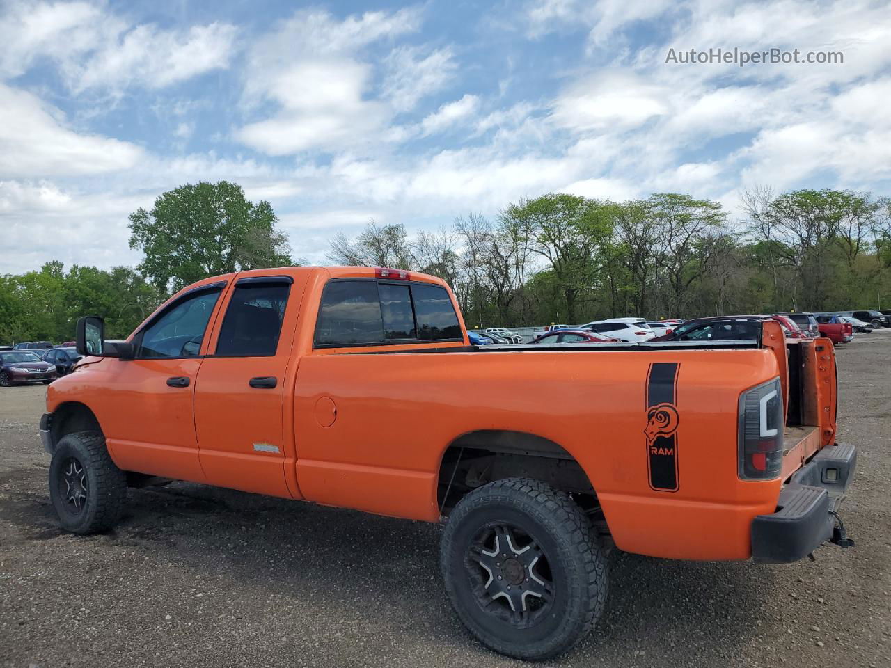 2005 Dodge Ram 3500 St Orange vin: 3D7LS38C95G815801