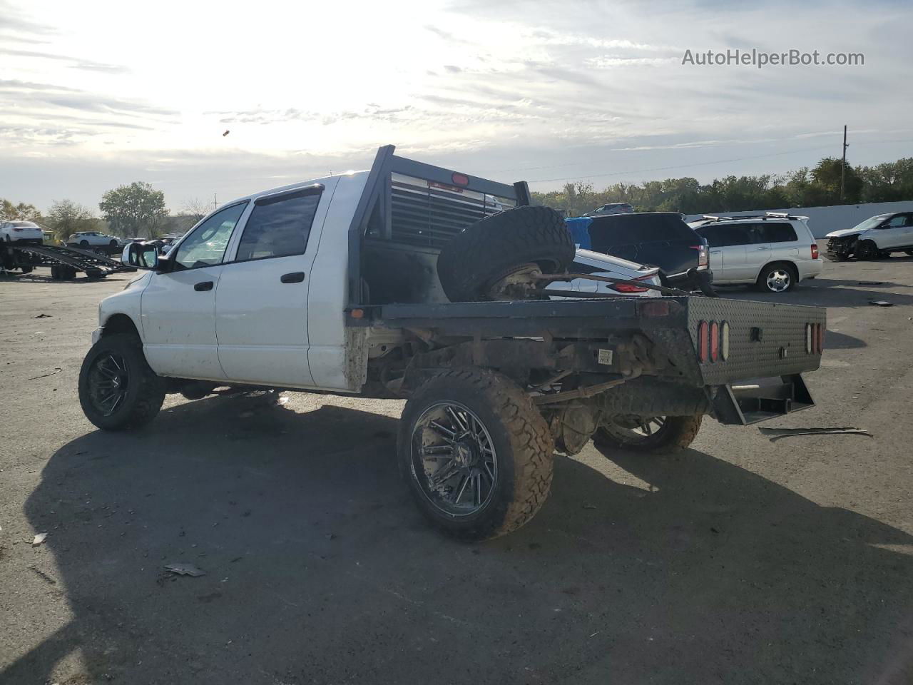 2006 Dodge Ram 3500  Белый vin: 3D7LX39C86G143182