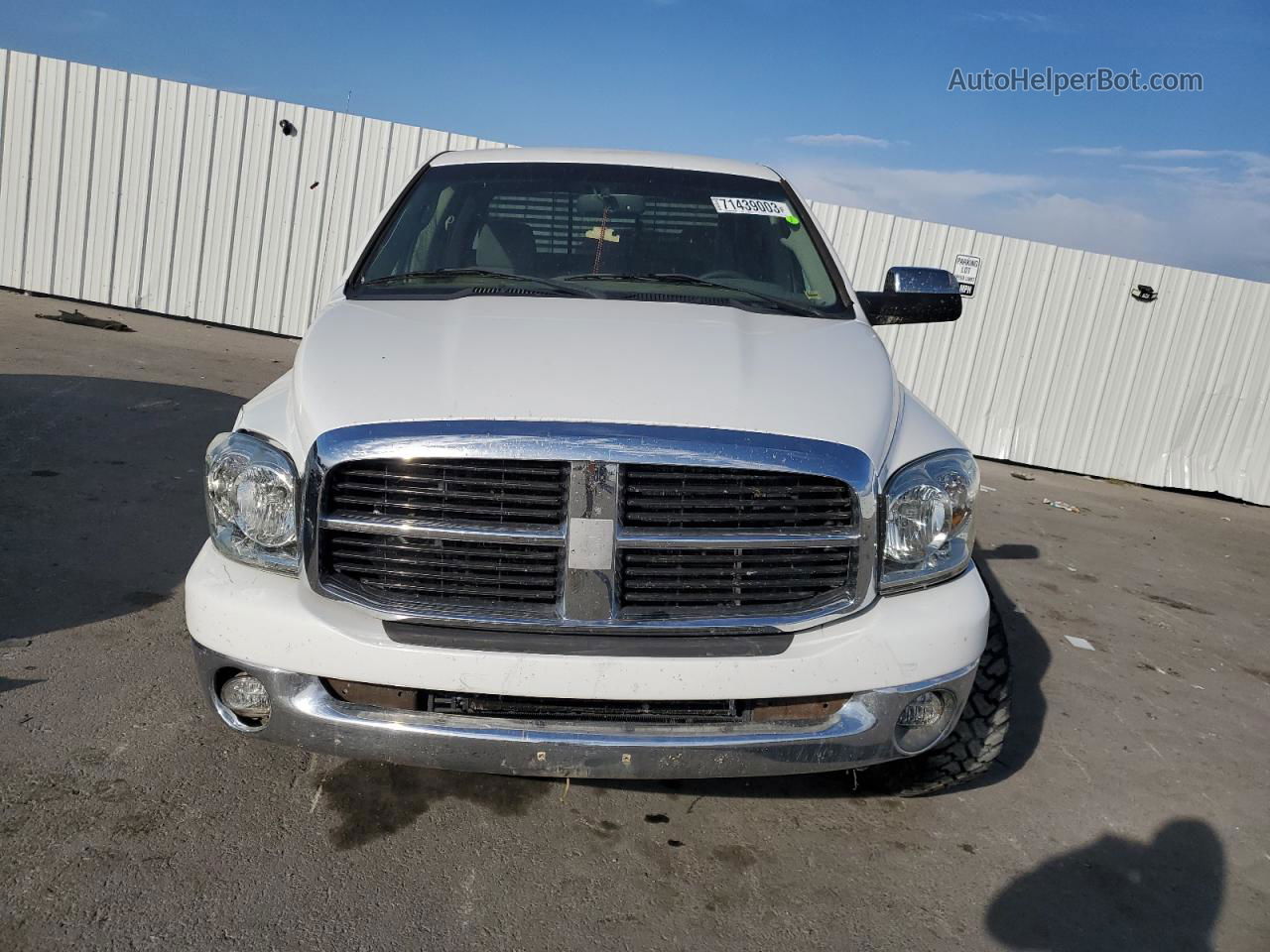 2006 Dodge Ram 3500  Белый vin: 3D7LX39C86G143182