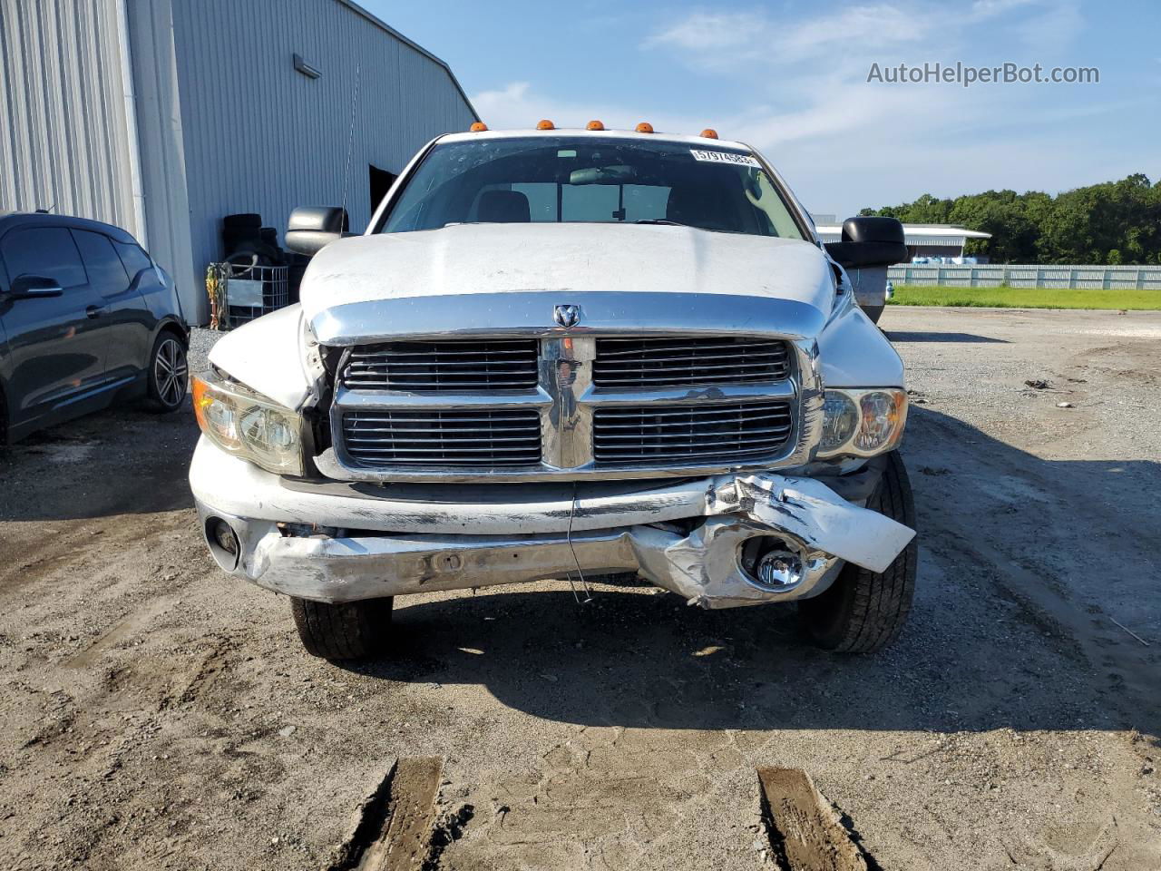 2005 Dodge Ram 3500 St White vin: 3D7MR48C45G762060