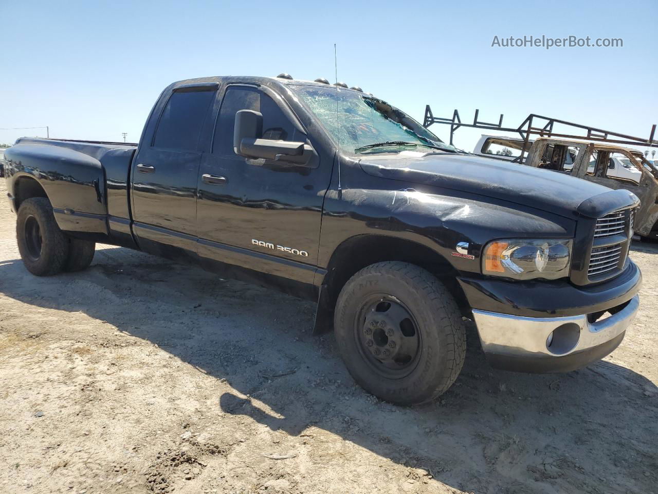 2005 Dodge Ram 3500 St Black vin: 3D7MR48C95G816145