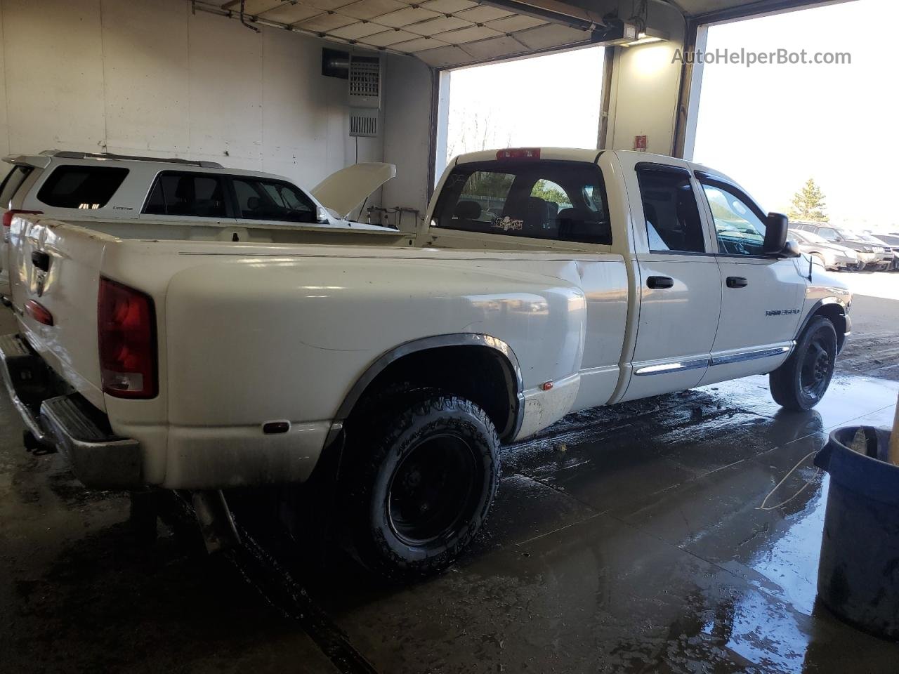 2005 Dodge Ram 3500 St Белый vin: 3D7MR48CX5G803971