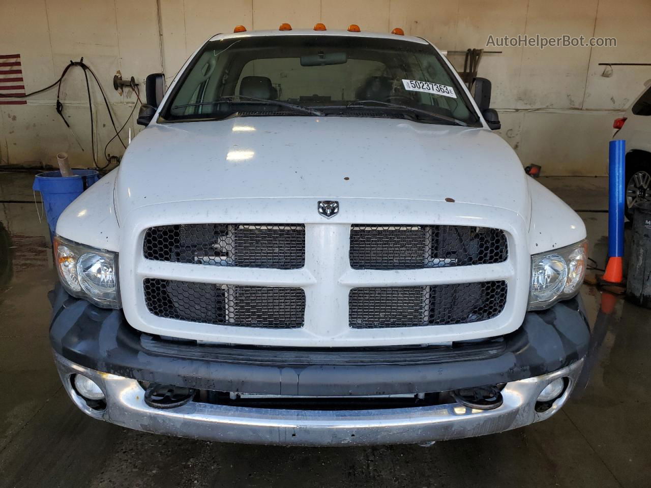 2005 Dodge Ram 3500 St White vin: 3D7MR48CX5G803971