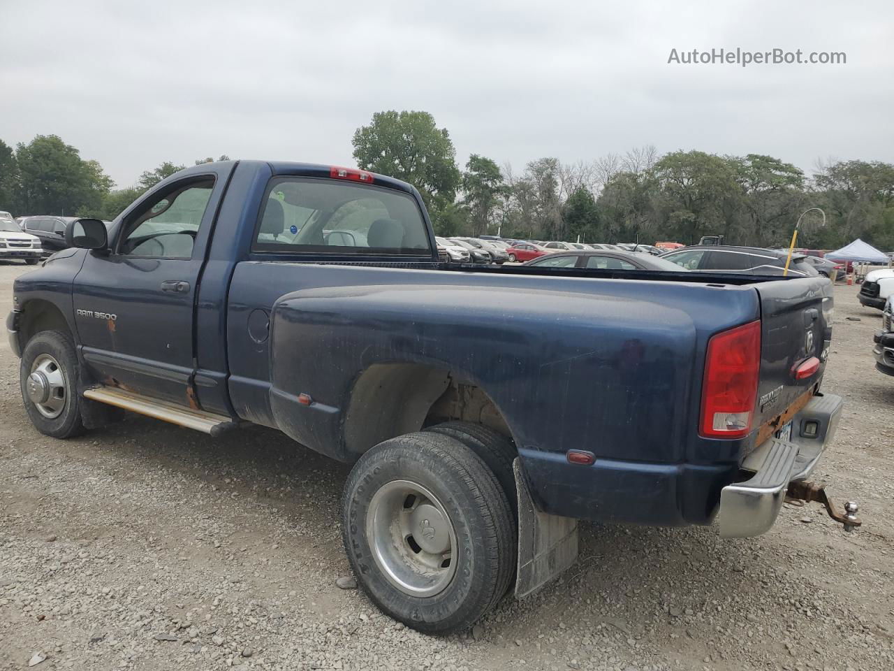 2005 Dodge Ram 3500 St Синий vin: 3D7MS46CX5G821295