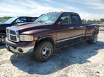 2005 Dodge Ram 3500 St Темно-бордовый vin: 3D7MS48C05G785808