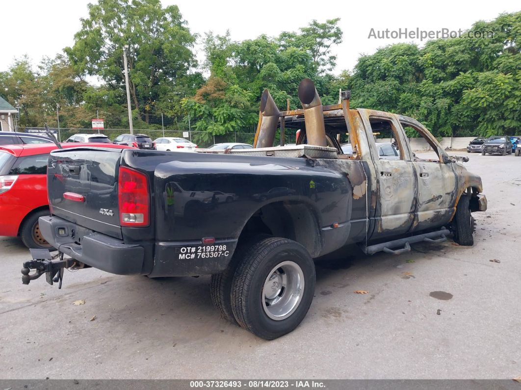 2005 Dodge Ram 3500 Slt/laramie Black vin: 3D7MS48C75G863825