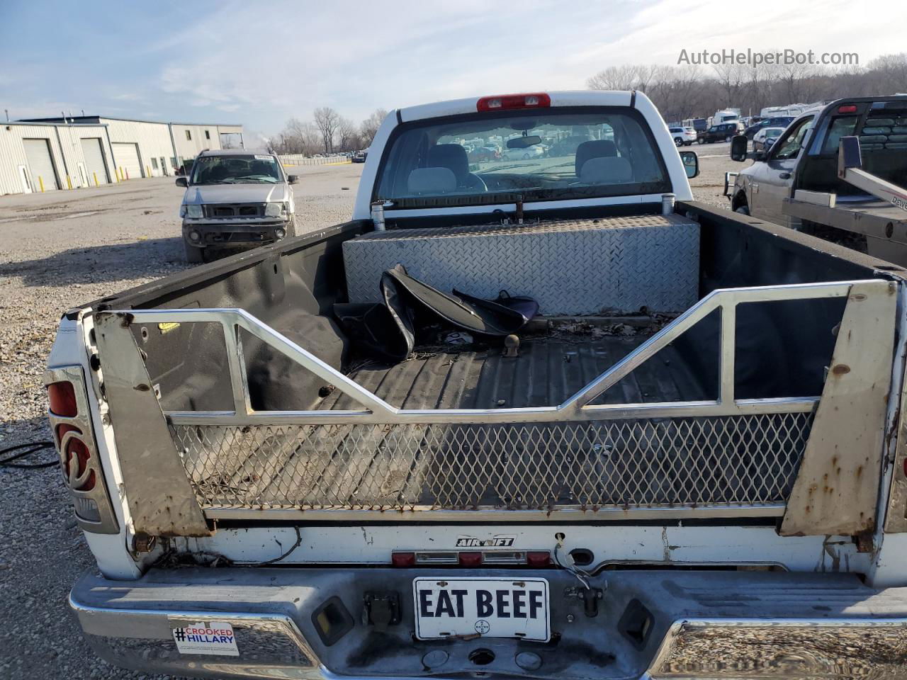 2005 Dodge Ram 3500 St Белый vin: 3D7MS48C95G715952