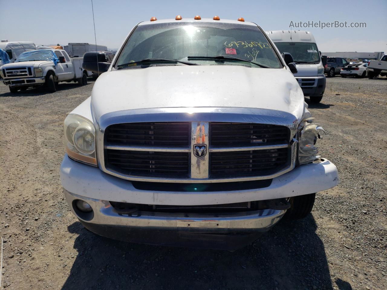 2006 Dodge Ram 3500 St White vin: 3D7MX48C86G158020