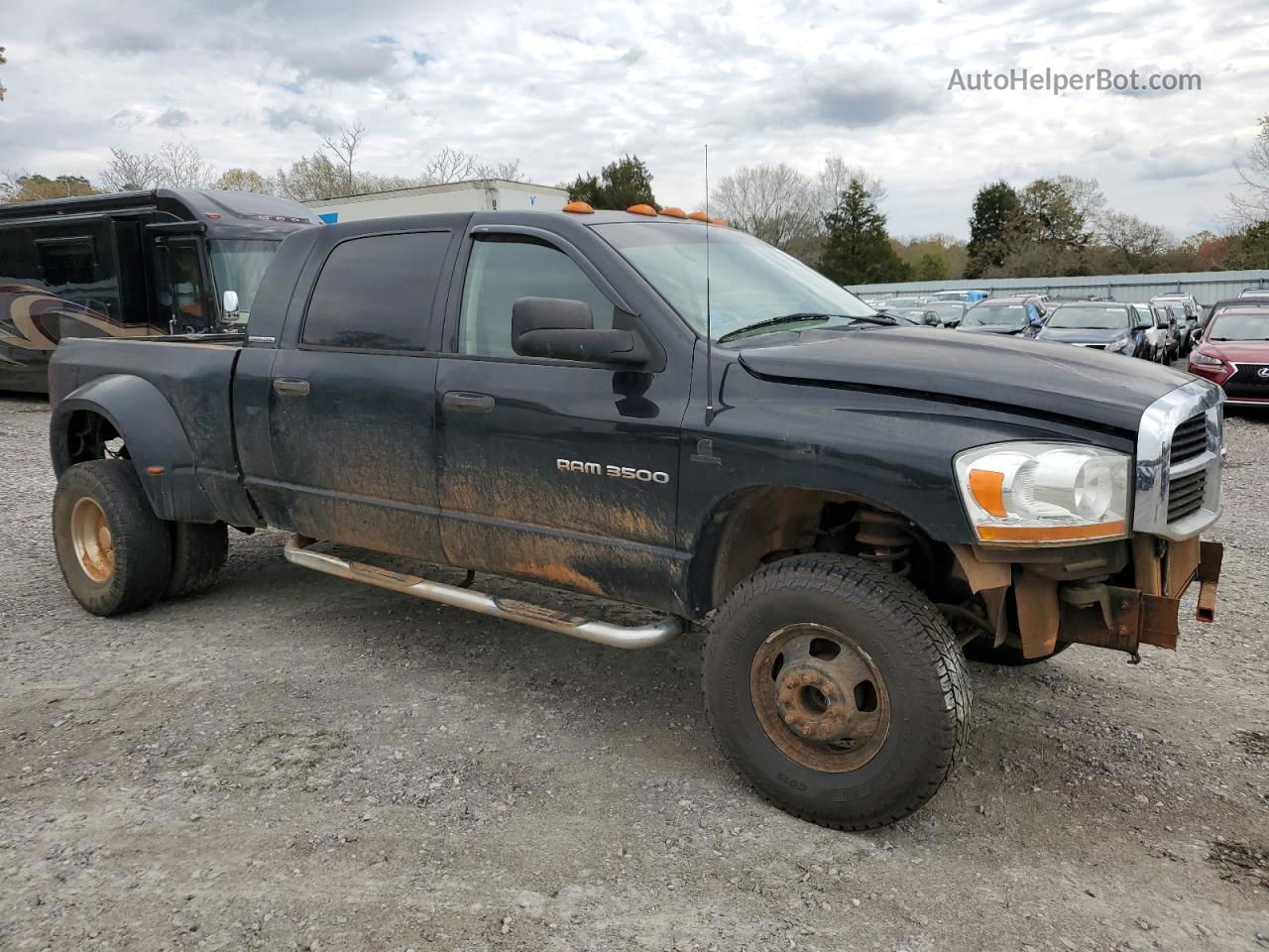 2006 Dodge Ram 3500  Черный vin: 3D7MX49C16G237396