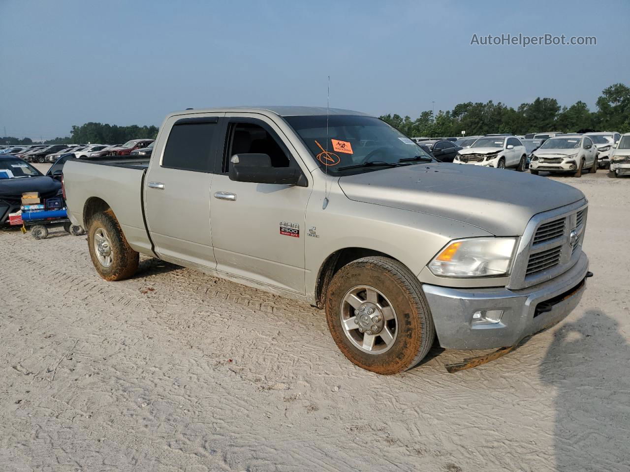 2010 Dodge Ram 2500  Tan vin: 3D7TP2CL5AG125251