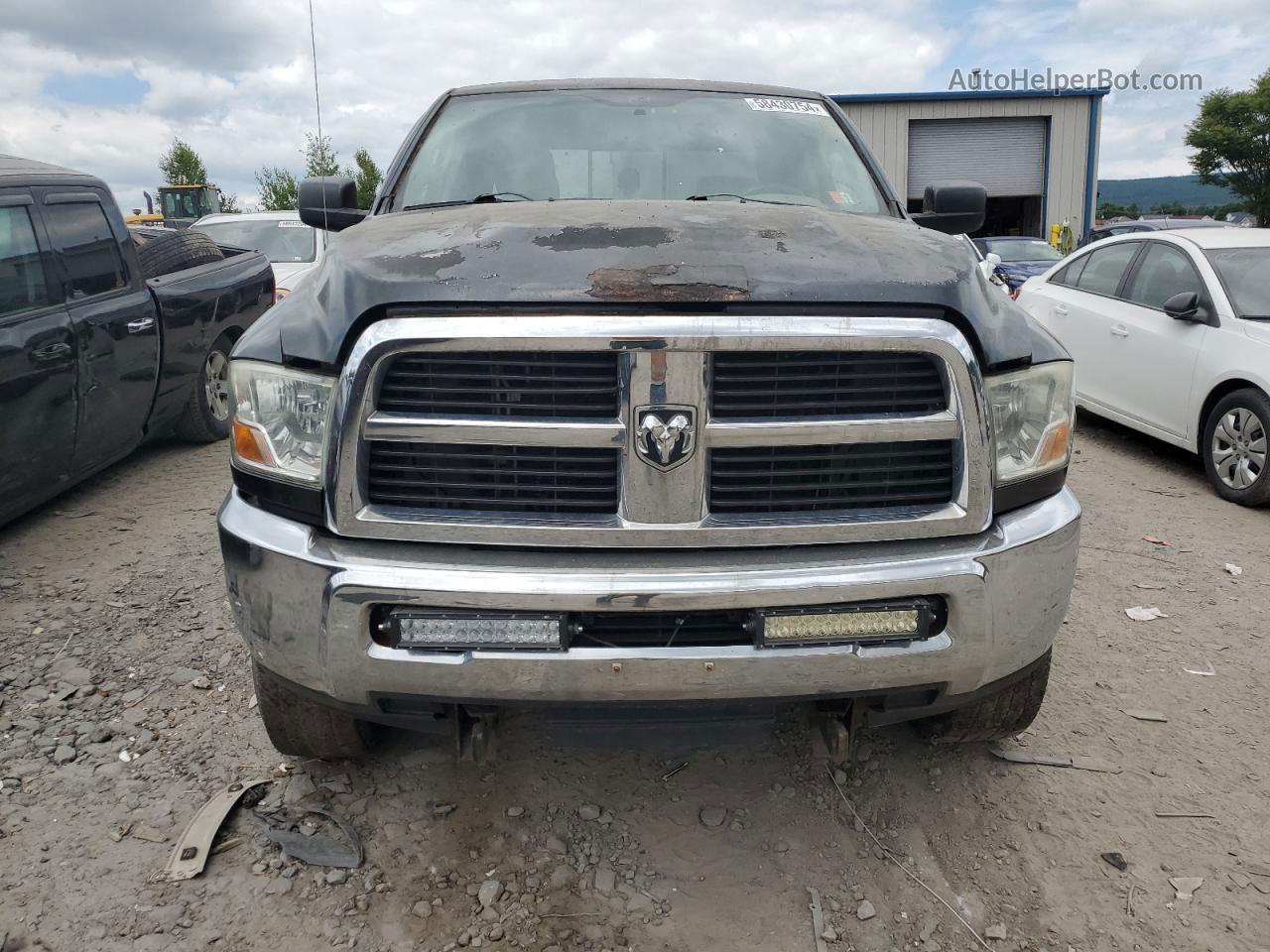 2010 Dodge Ram 2500  Черный vin: 3D7TT2CT1AG187063