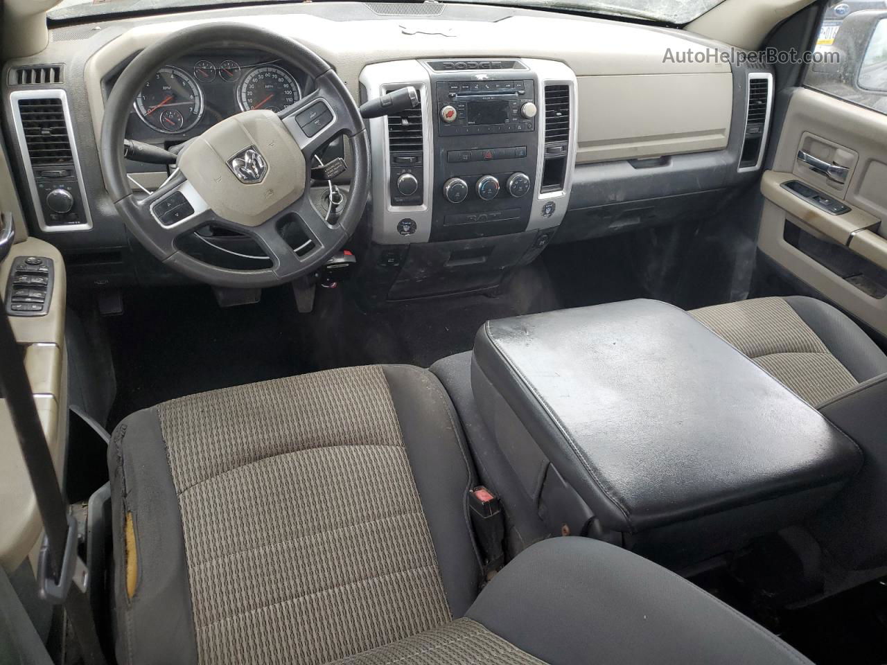 2010 Dodge Ram 2500  Черный vin: 3D7TT2CT1AG187063