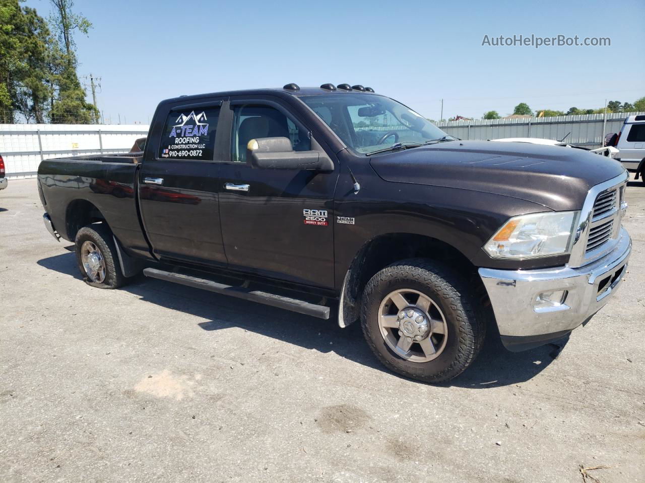 2010 Dodge Ram 2500  Brown vin: 3D7TT2CT4AG125463