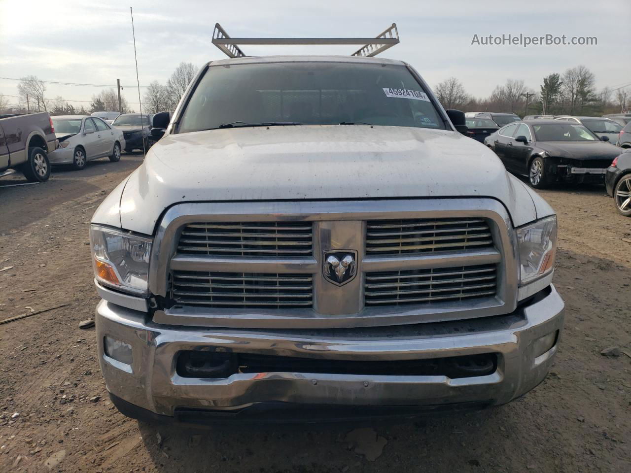 2010 Dodge Ram 2500  White vin: 3D7TT2CT4AG126001