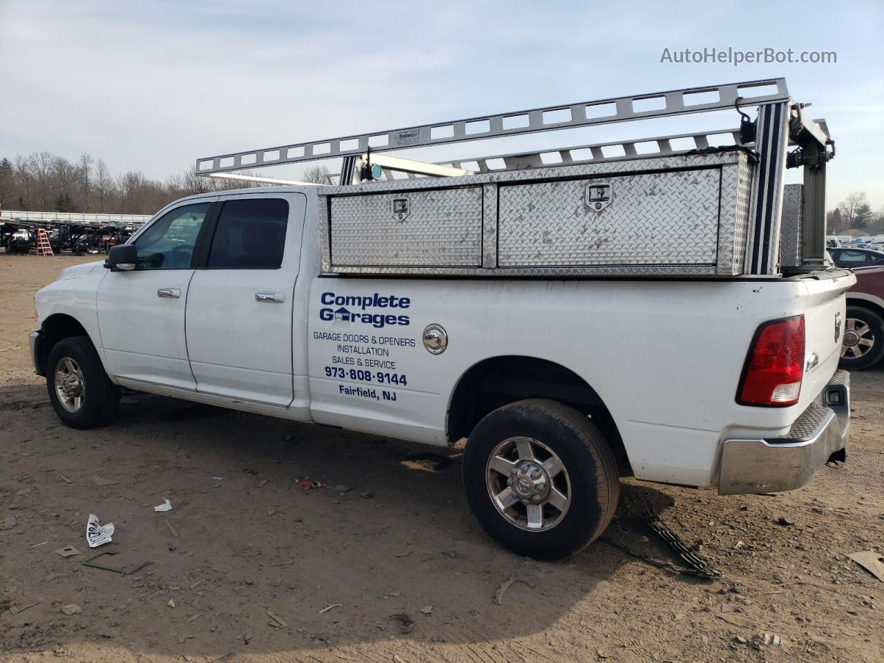 2010 Dodge Ram 2500  White vin: 3D7TT2CT4AG126001