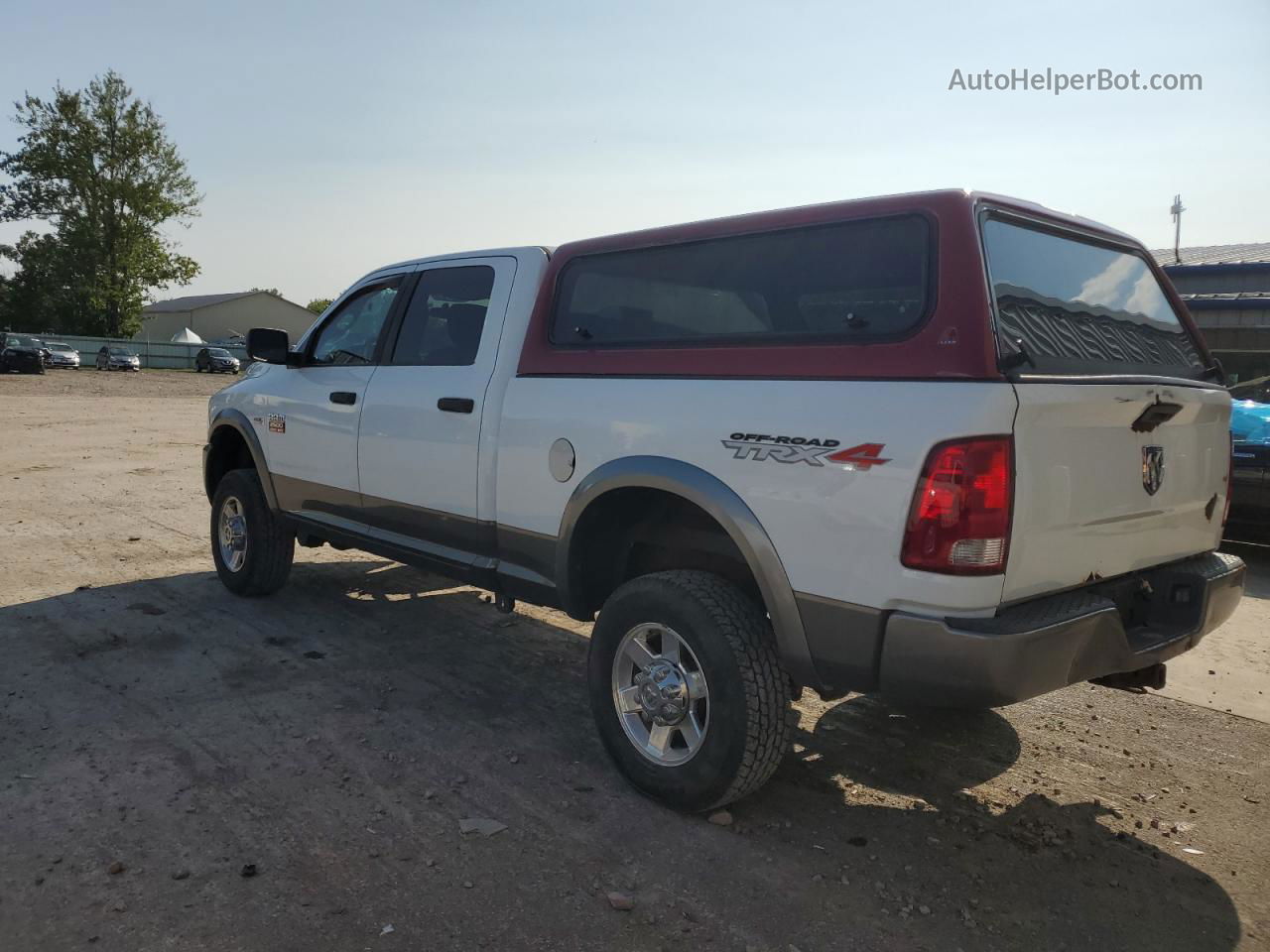 2010 Dodge Ram 2500  Белый vin: 3D7TT2CT4AG188241