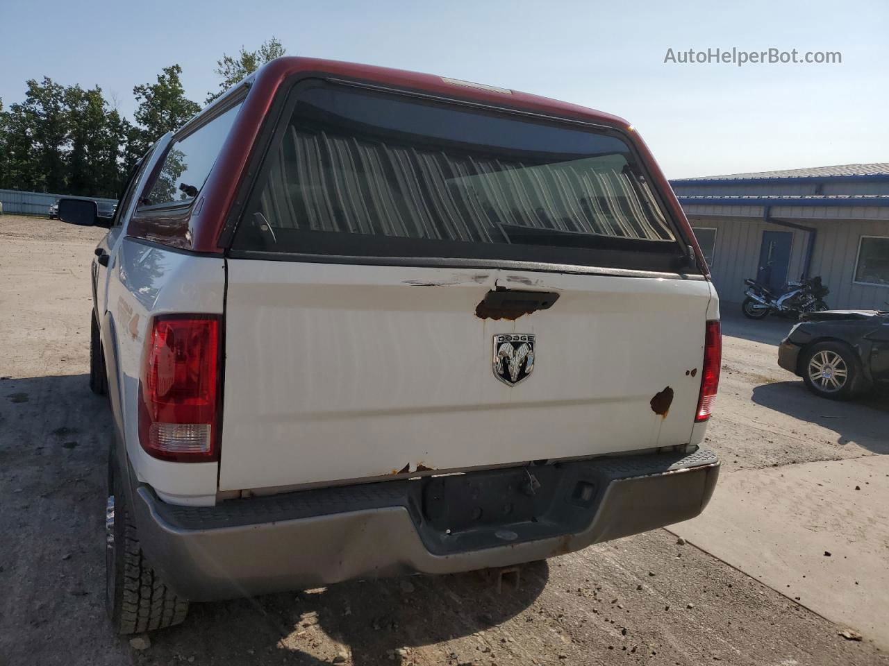 2010 Dodge Ram 2500  Белый vin: 3D7TT2CT4AG188241