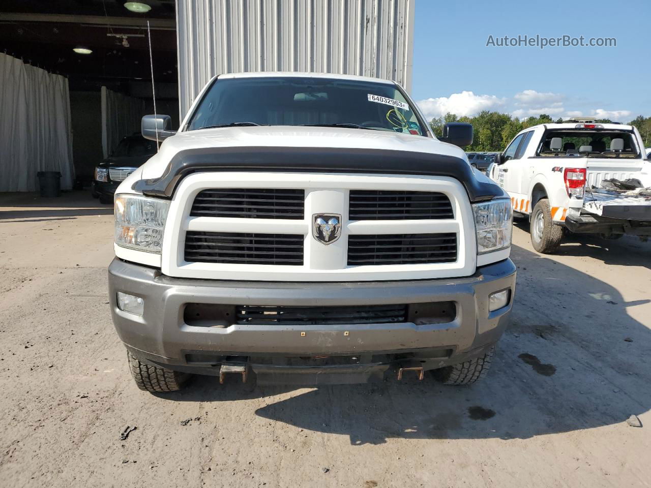 2010 Dodge Ram 2500  Белый vin: 3D7TT2CT4AG188241