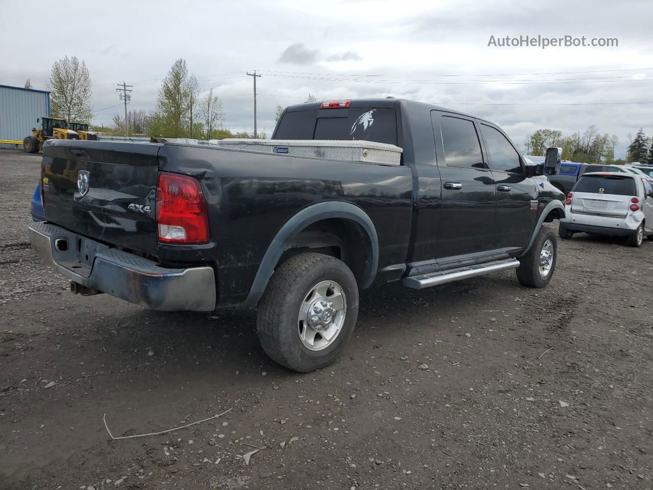 2010 Dodge Ram 2500 Черный vin: 3D7TT2HT6AG180683