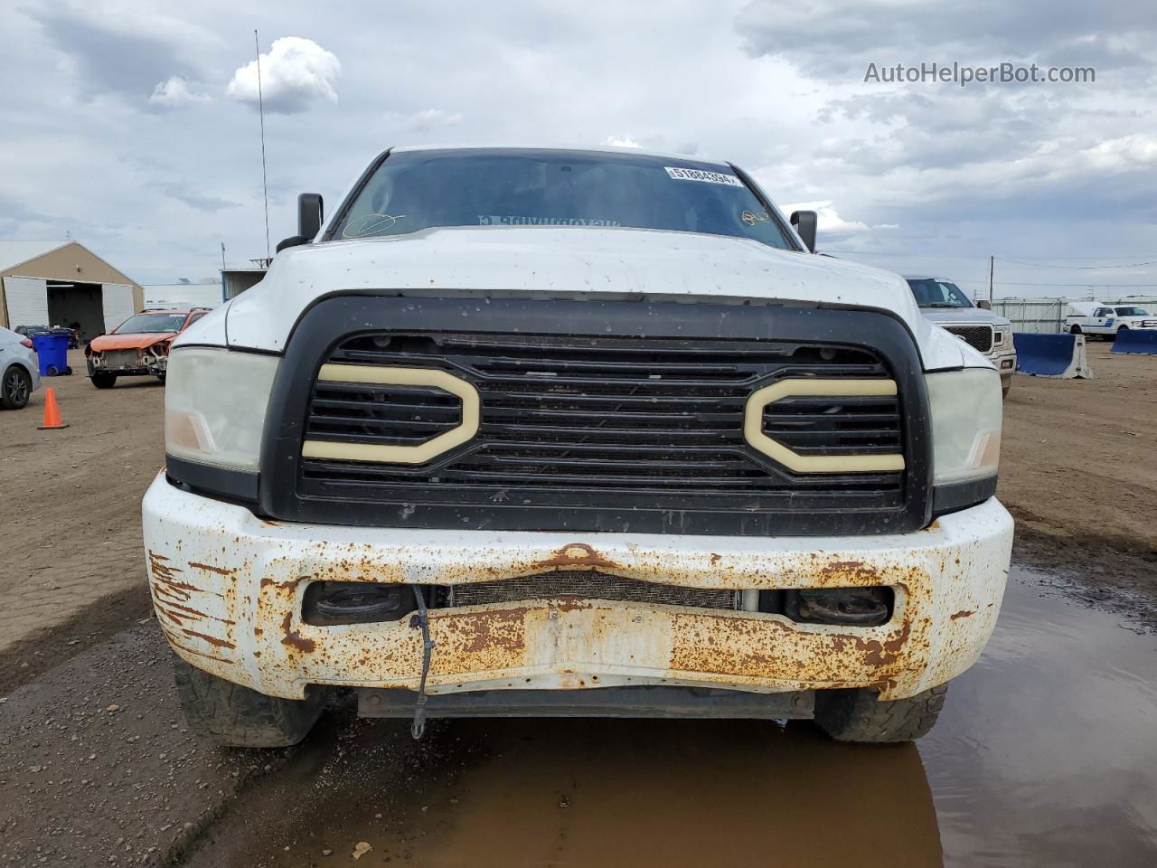 2010 Dodge Ram 2500  White vin: 3D7UT2CL3AG190843