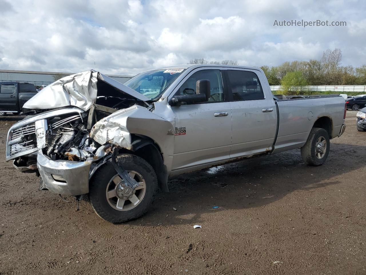 2010 Dodge Ram 2500  Silver vin: 3D7UT2CL4AG106755