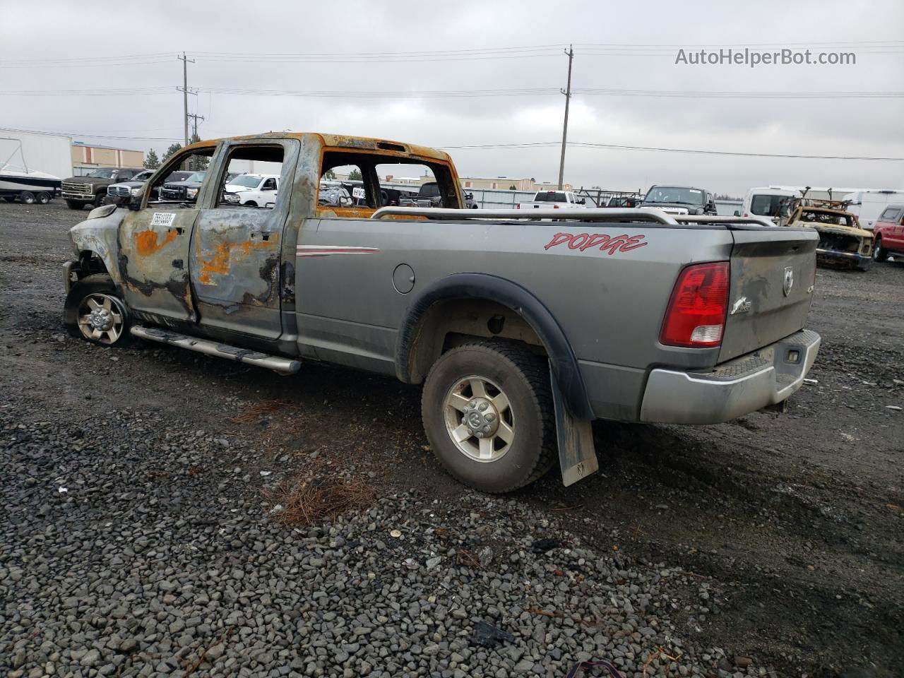 2010 Dodge Ram 2500  Gray vin: 3D7UT2CL8AG116463