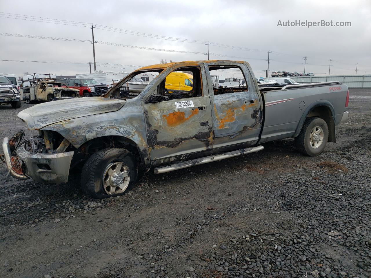 2010 Dodge Ram 2500  Gray vin: 3D7UT2CL8AG116463