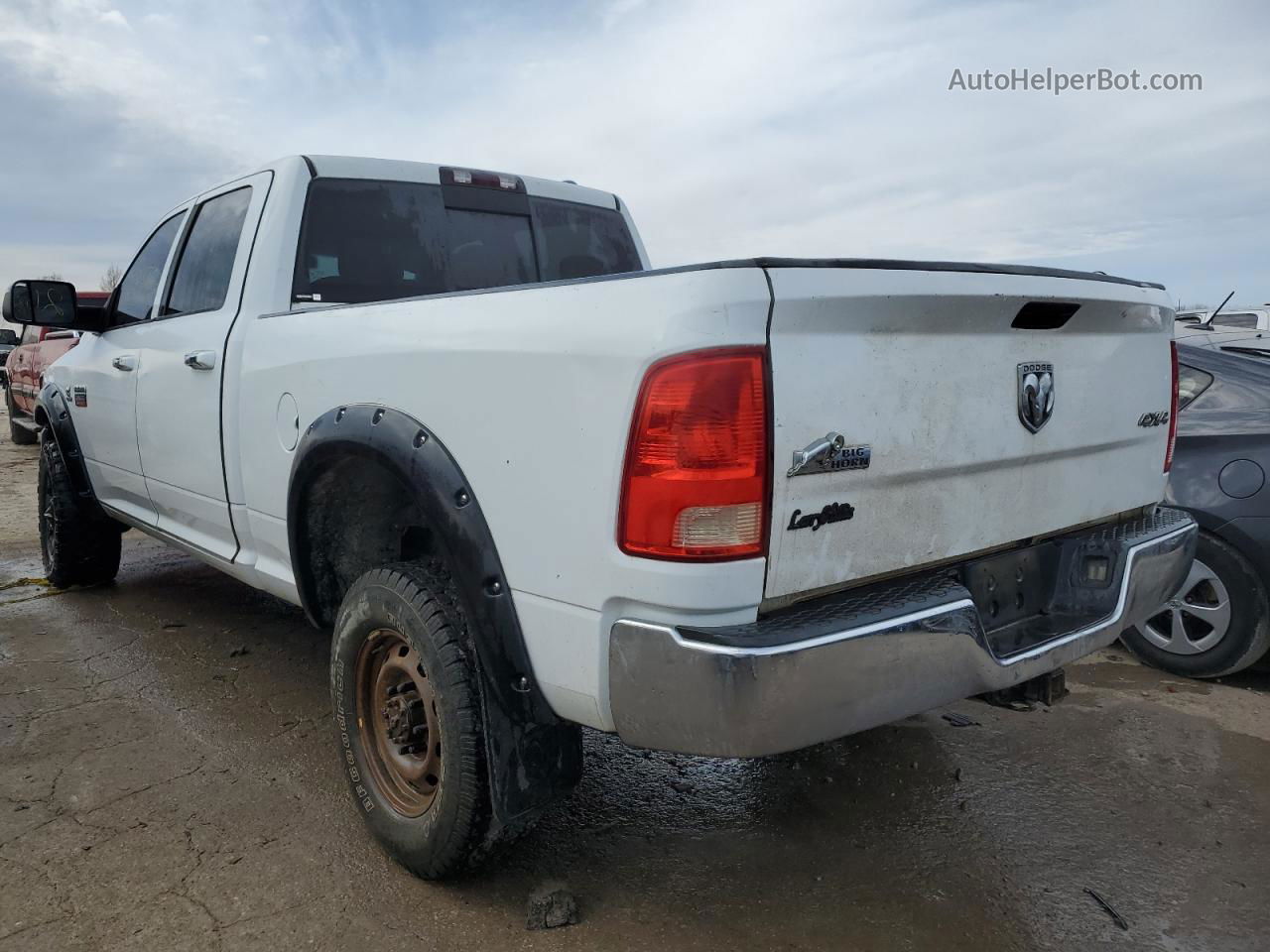 2010 Dodge Ram 2500  Белый vin: 3D7UT2CL9AG123762