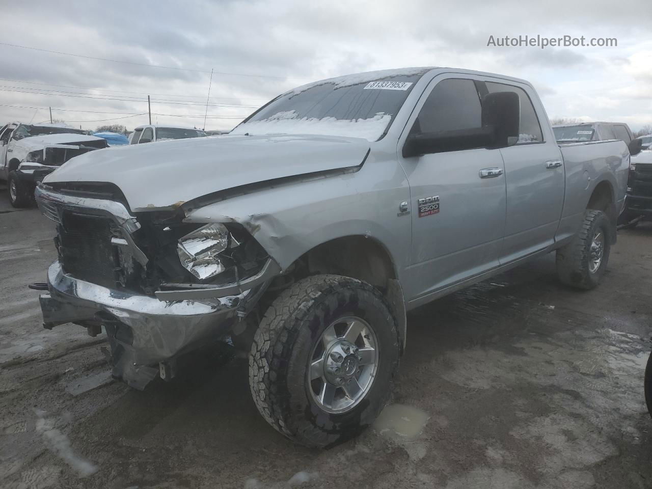 2010 Dodge Ram 2500  Silver vin: 3D7UT2CLXAG112835