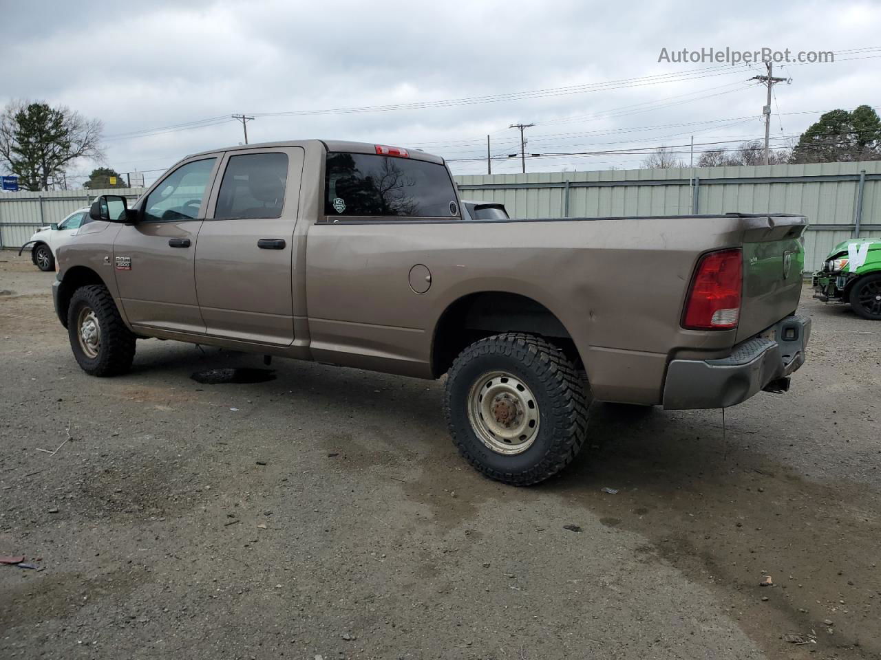 2010 Dodge Ram 2500  Tan vin: 3D7UT2CLXAG122295