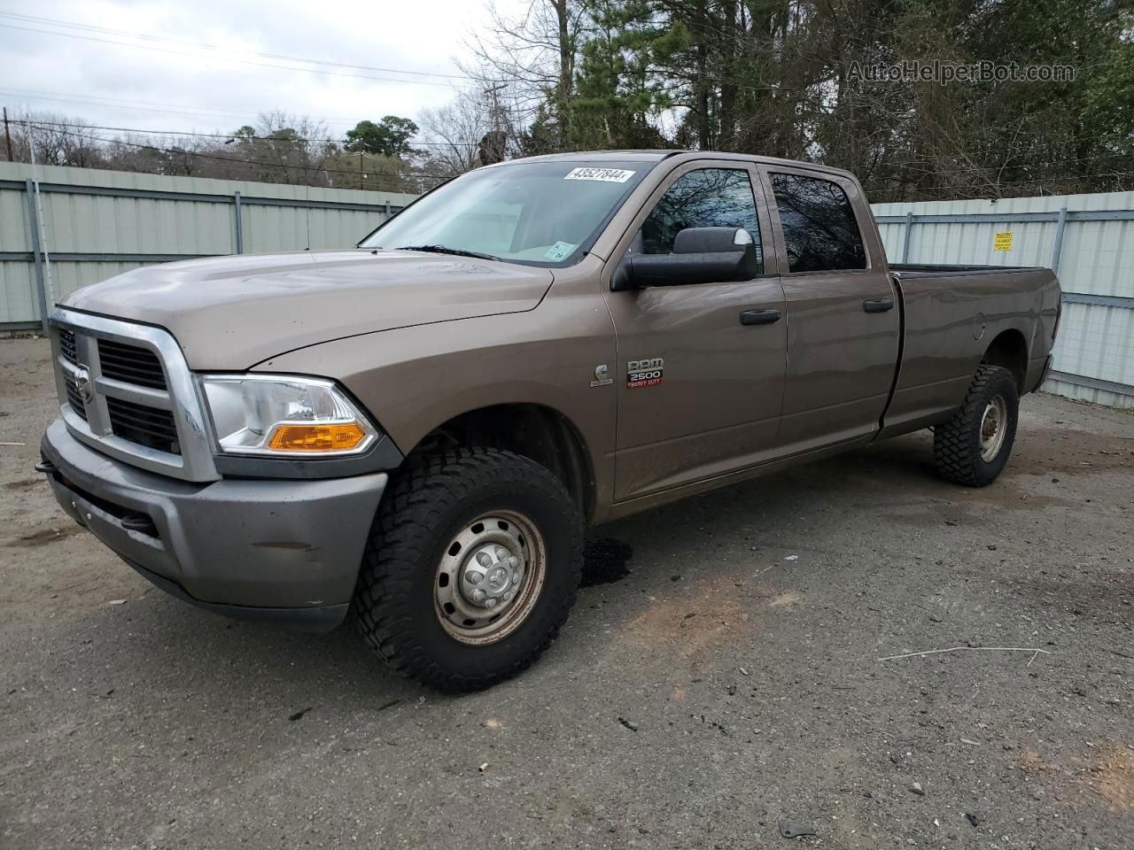 2010 Dodge Ram 2500  Tan vin: 3D7UT2CLXAG122295